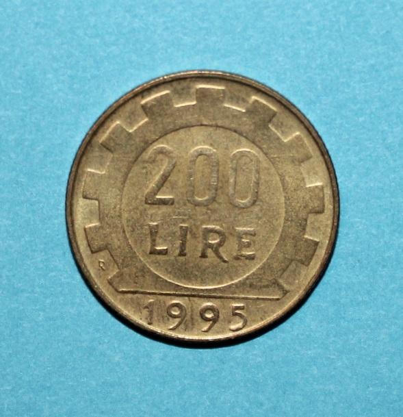 200 лир Италия 1995