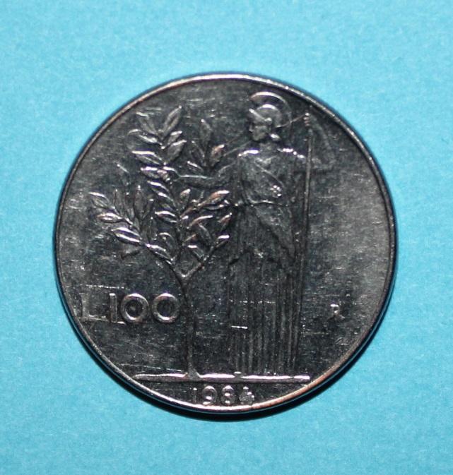 100 лир Италия 1984