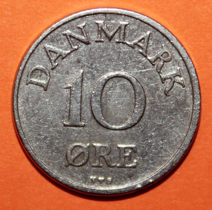 10 эре Дания 1954