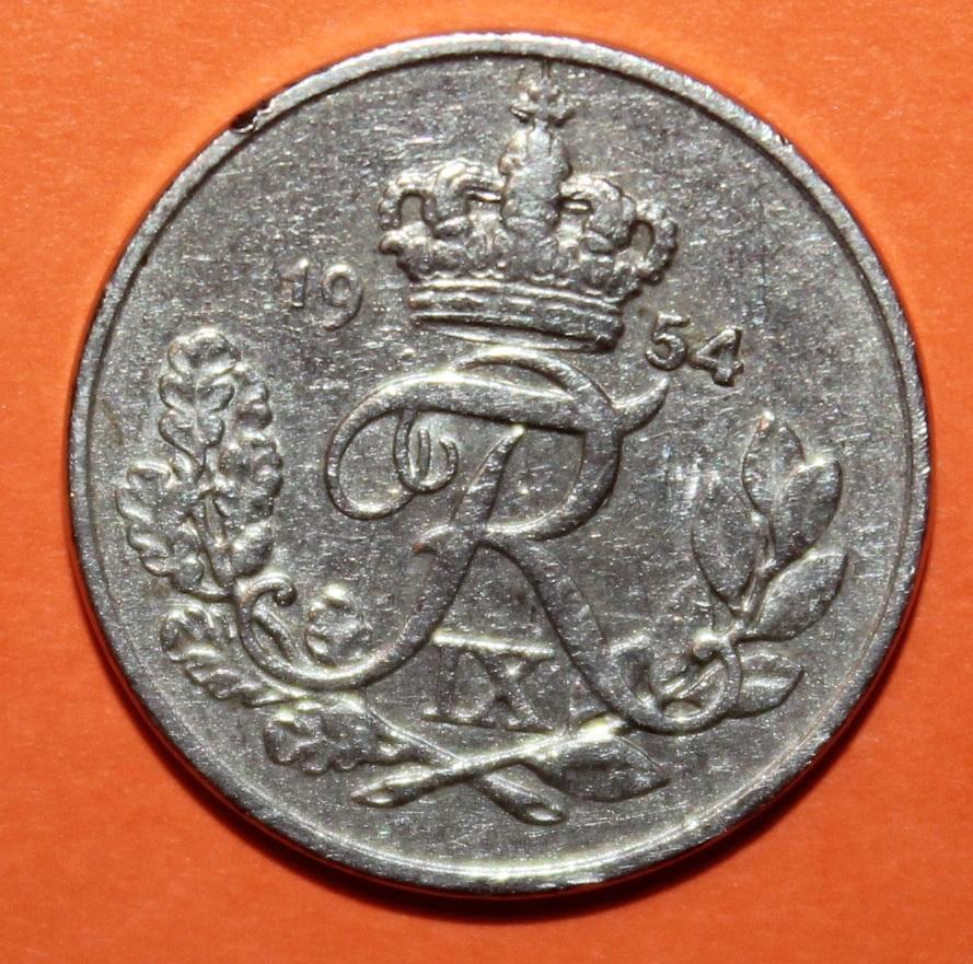 10 эре Дания 1954 1