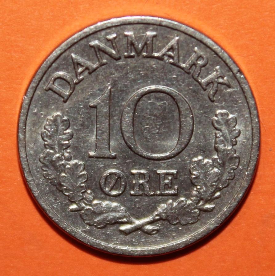 10 эре Дания 1964