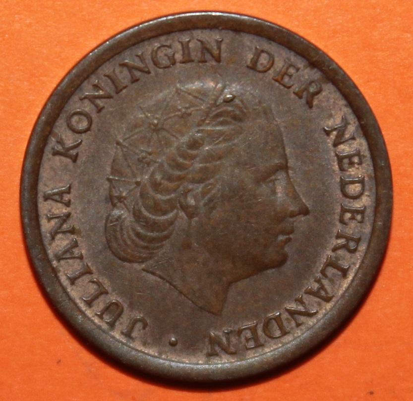 1 цент Нидерланды 1967 1