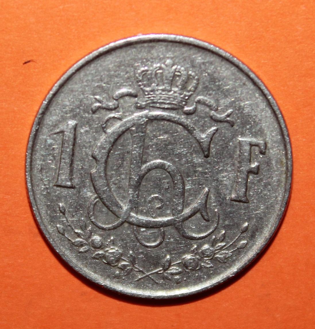 1 франк Люксембург 1953