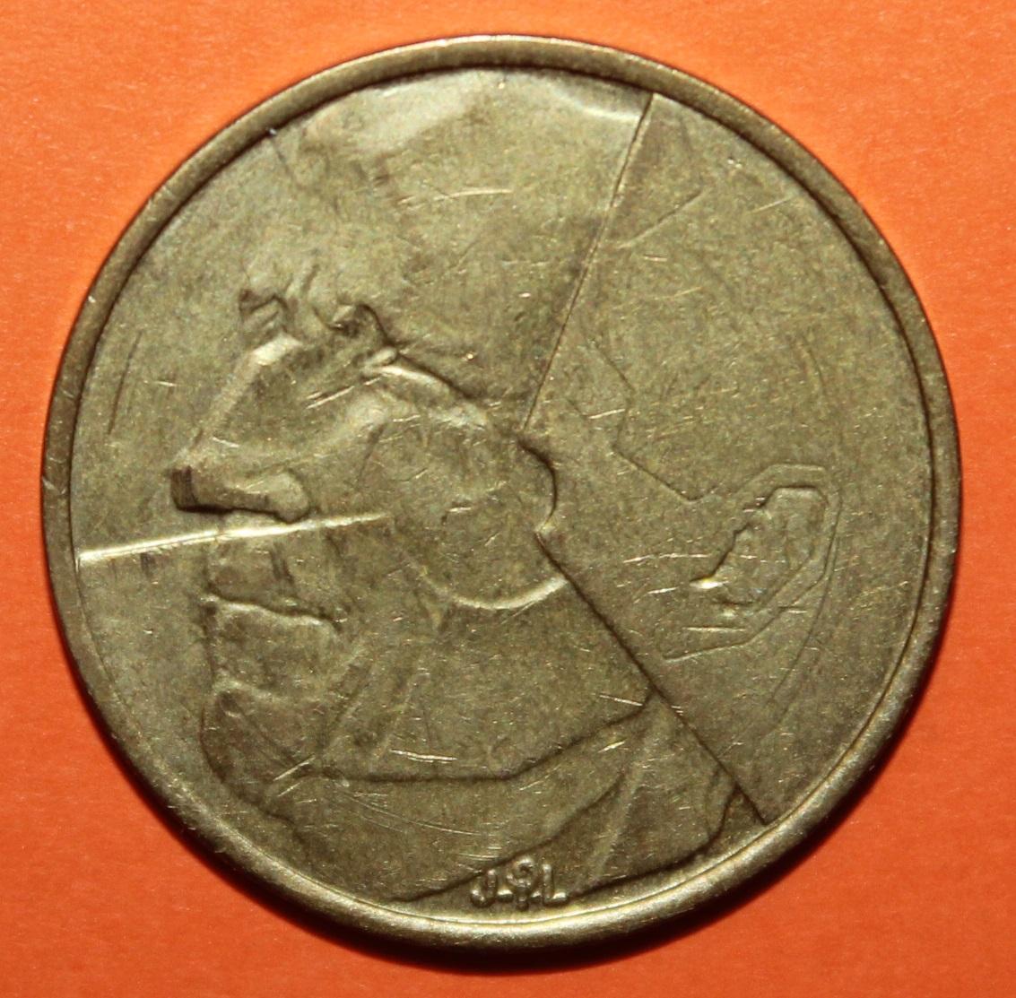 5 франков Бельгия 1986 (франц.) лот 2 1