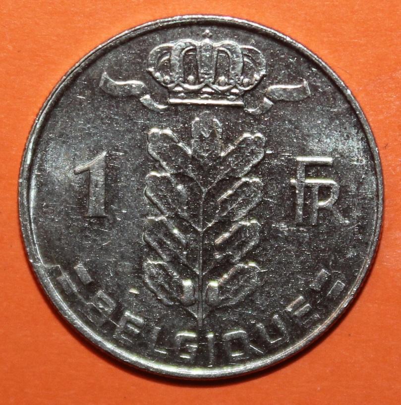 1 франк Бельгия 1972 (франц.)