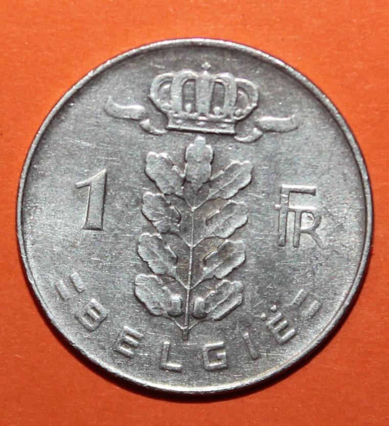 1 франк Бельгия 1975 (фламанд.)