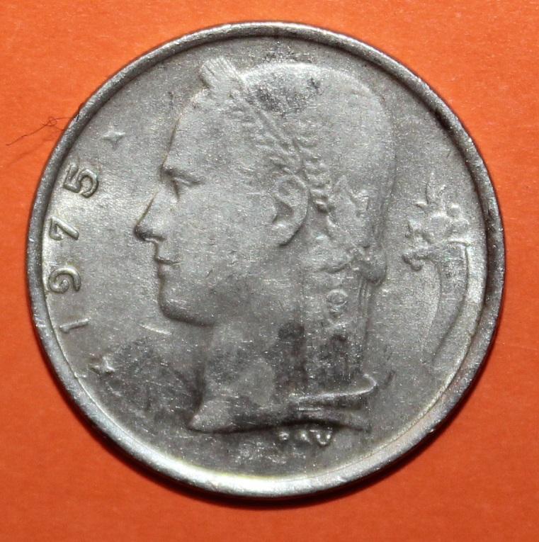 1 франк Бельгия 1975 (фламанд.) 1