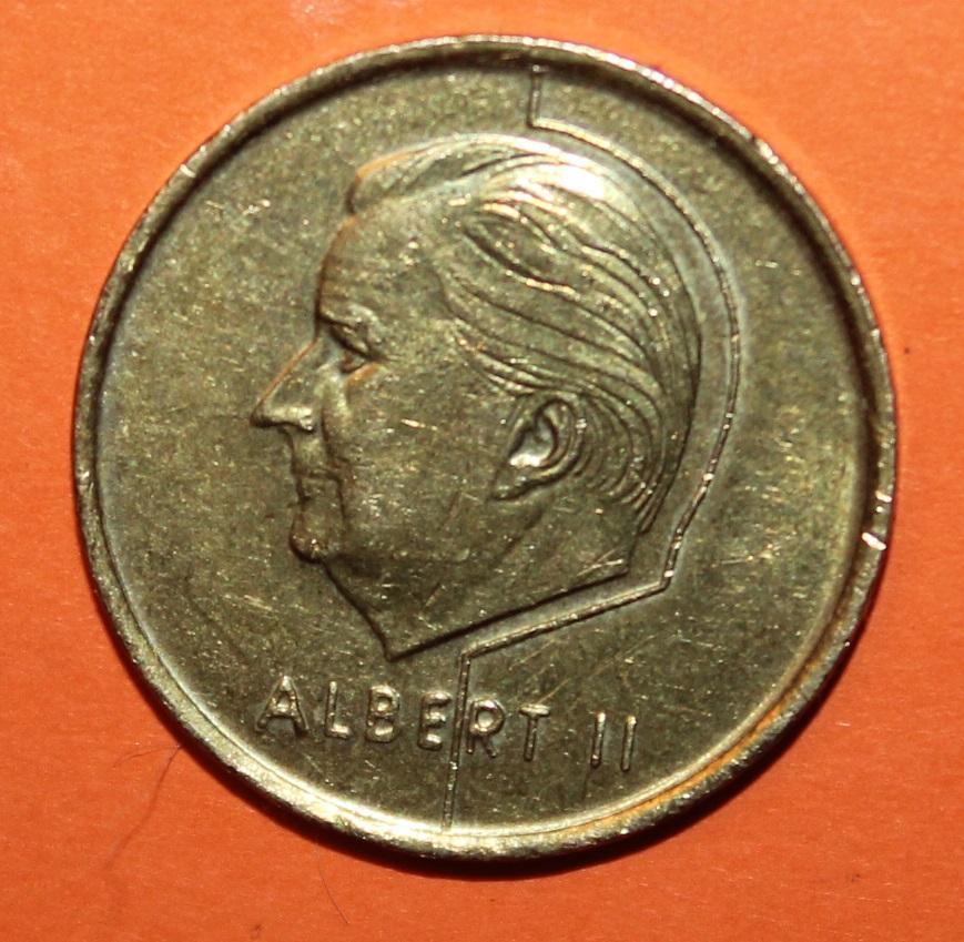 5 франков Бельгия 1994 (фламанд.) 1