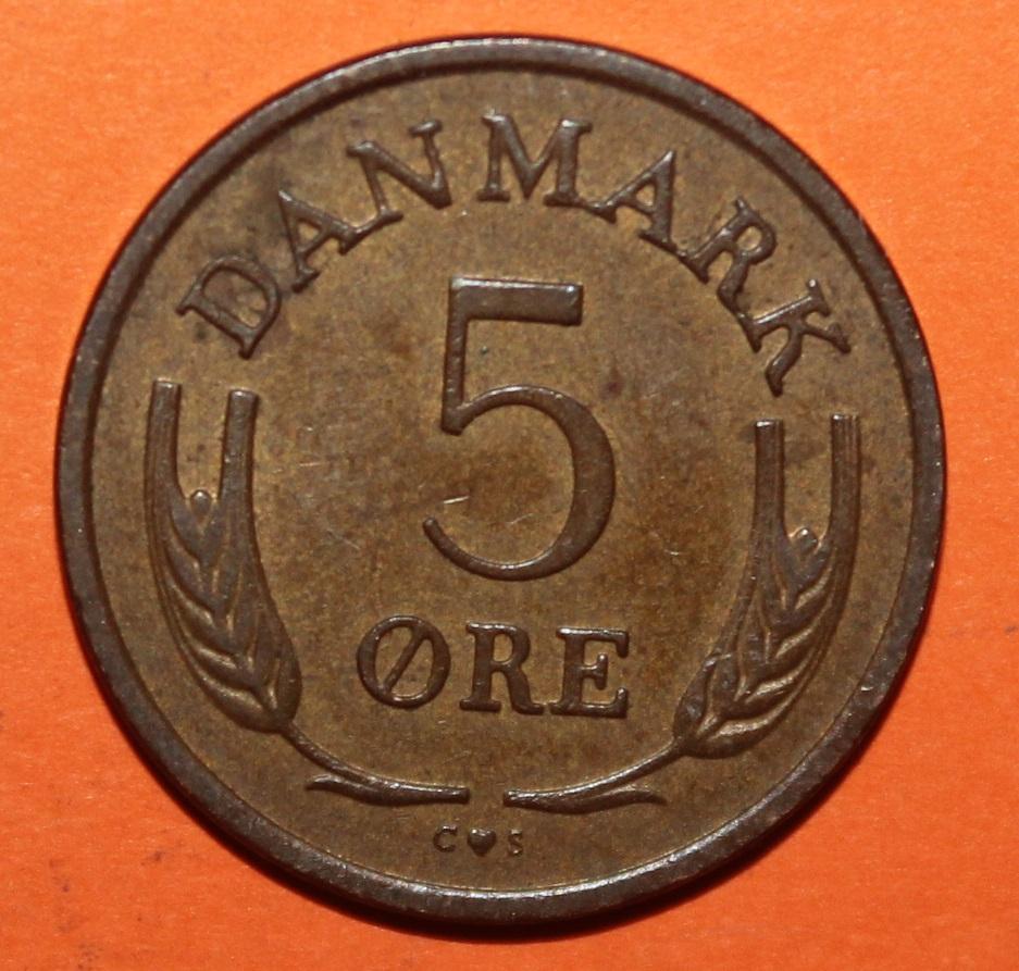 5 эре Дания 1969