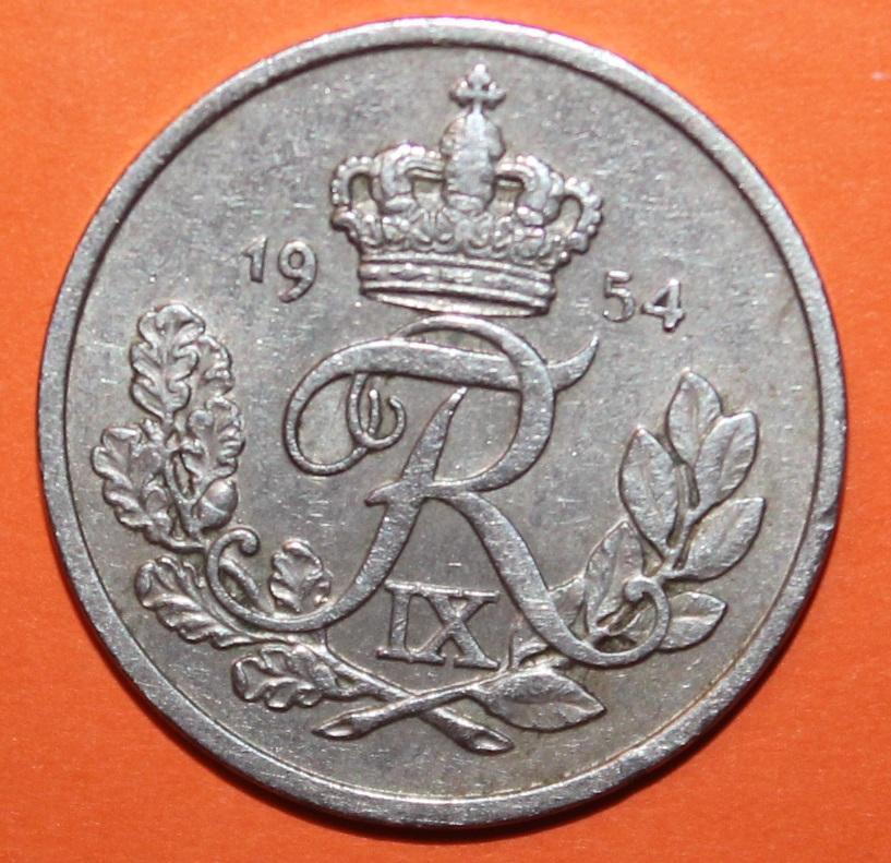 25 эре Дания 1954 1