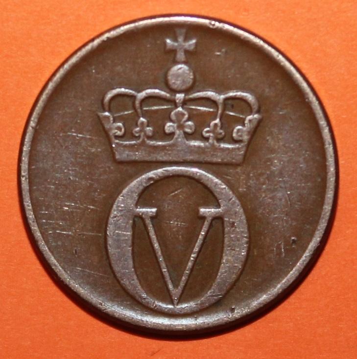 2 эре Норвегия 1966 1