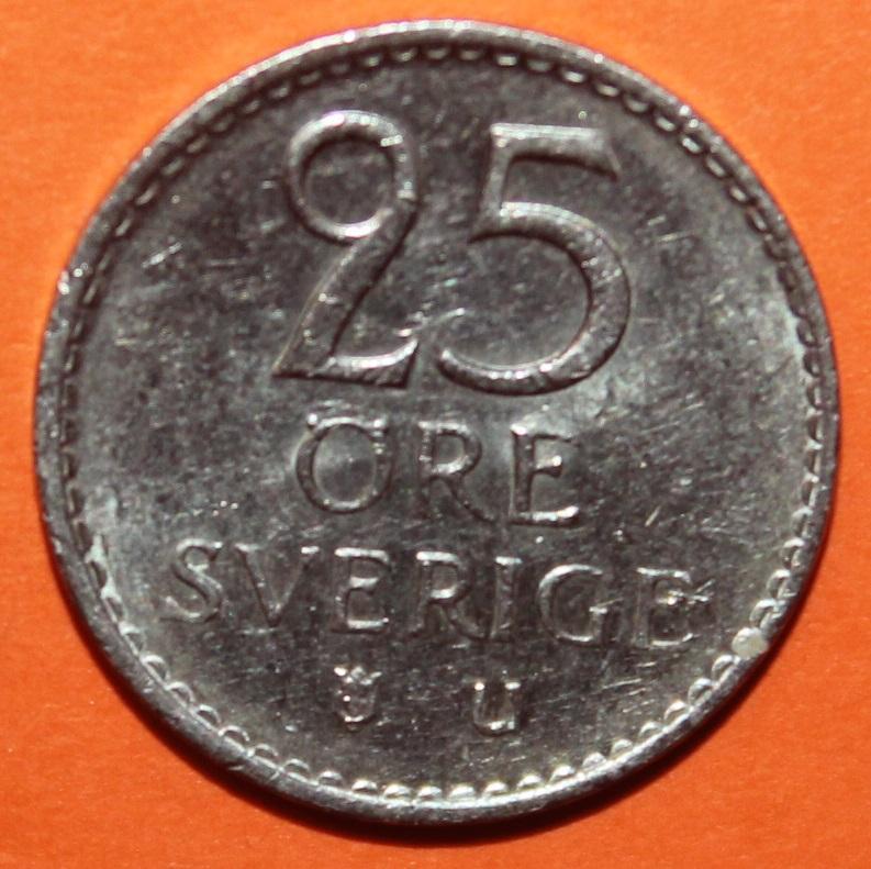 25 эре Швеция 1967