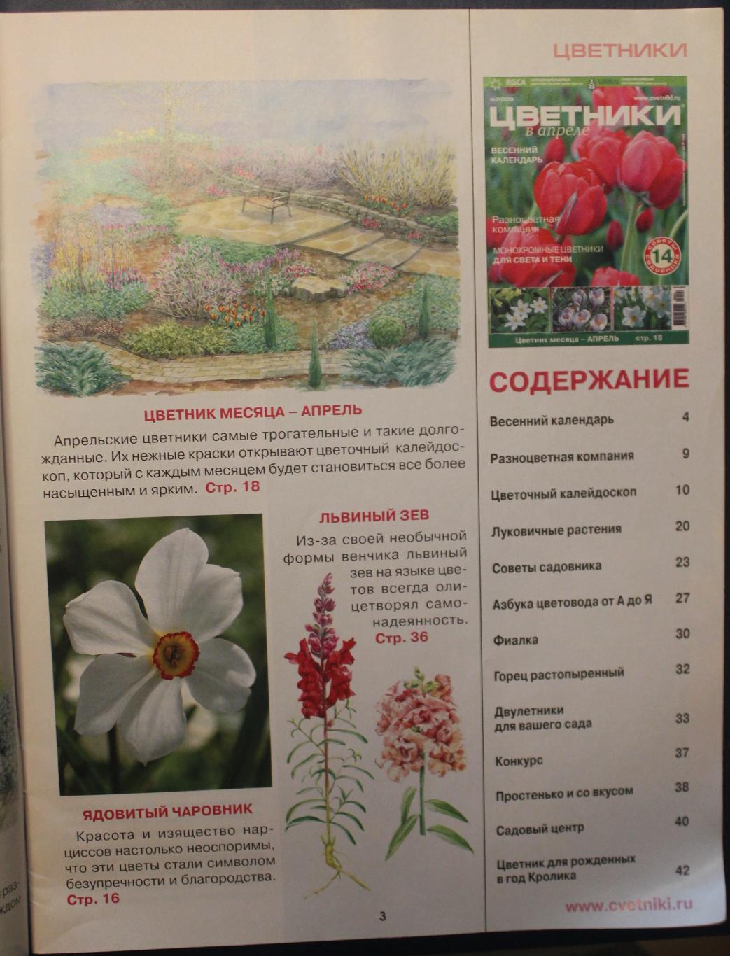 Журнал Цветники № 4 2002 2