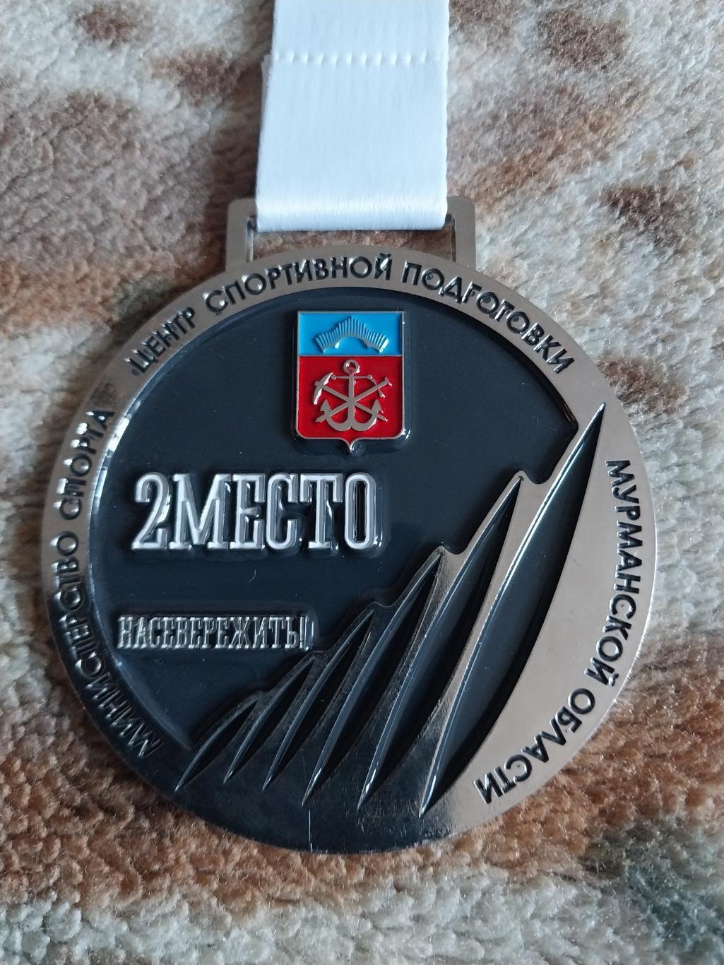 Чемпионат Мурманской области по хоккею с мячом 2024,медаль за 2 место 1