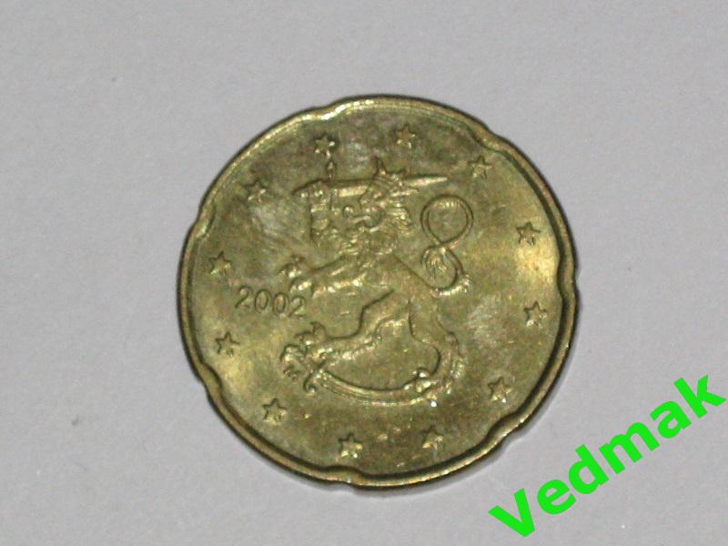 20 центов 2002 г. SUOMI 1