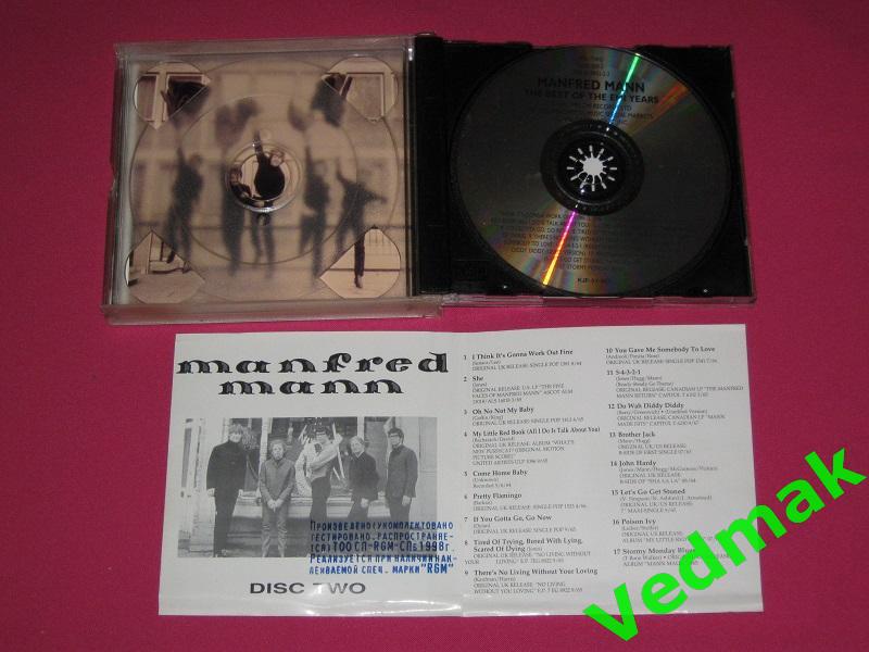 2 CD MANFRED MANN THE BEST OF THE EMI YEARS 4