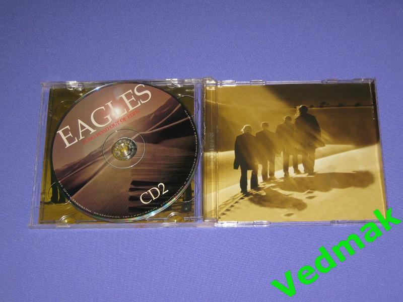 2 CD EAGLES LONG ROAD OUT OF EDEN 2