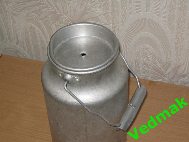 Бидончик с крышкой алюминий СССР 3 литра клеймо цена 7