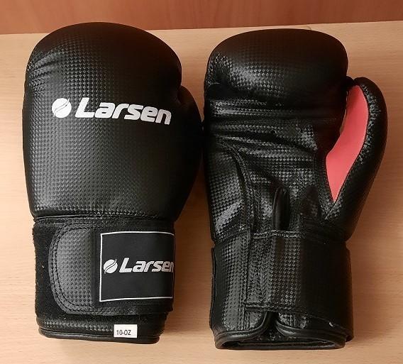 Перчатки боксерские Larsen 10 oz. новые 3