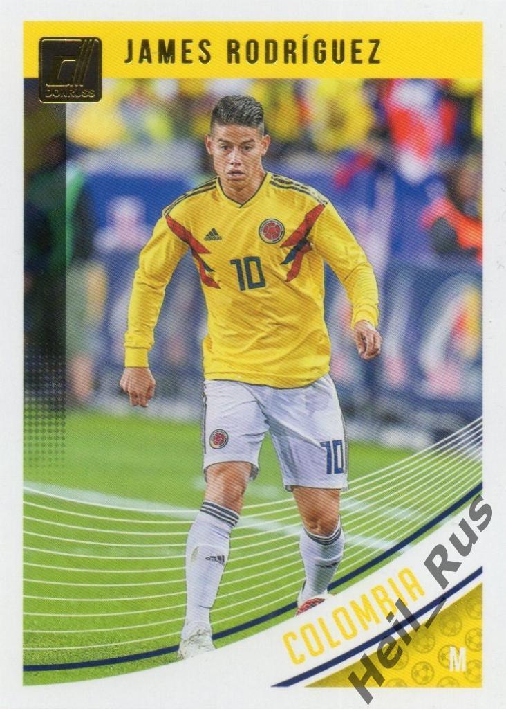 Футбол. Карточка Хамес Родригес (Колумбия, Бавария Мюнхен, Реал) Panini 2018-19
