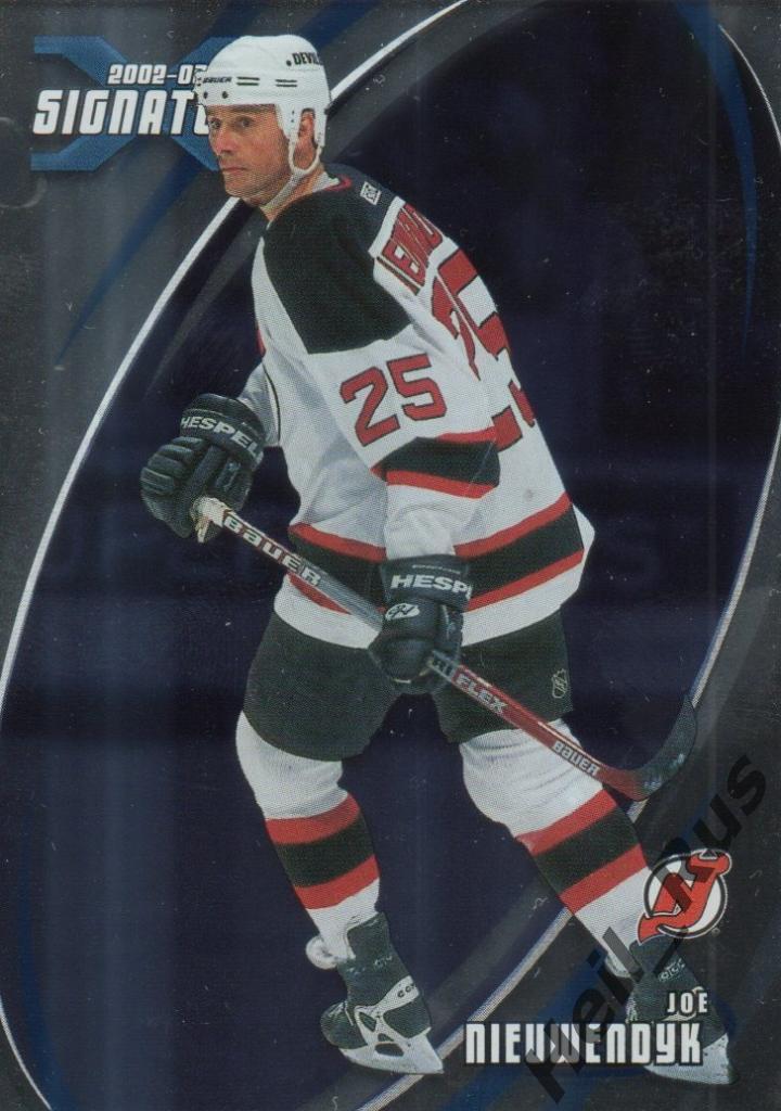 Хоккей Карточка Joe Nieuwendyk/Джо Ньювендайк (New Jersey Devils/Девилз) НХЛ/NHL