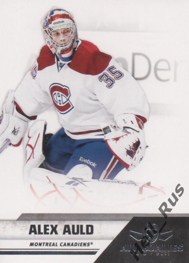 Хоккей. Карточка Alex Auld / Алекс Олд (Montreal Canadiens / Монреаль) НХЛ/NHL