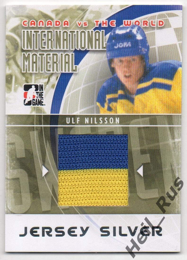 Хоккей. Карточка Ulf Nilsson/Ульф Нильссон (Sweden/Швеция) НХЛ/NHL