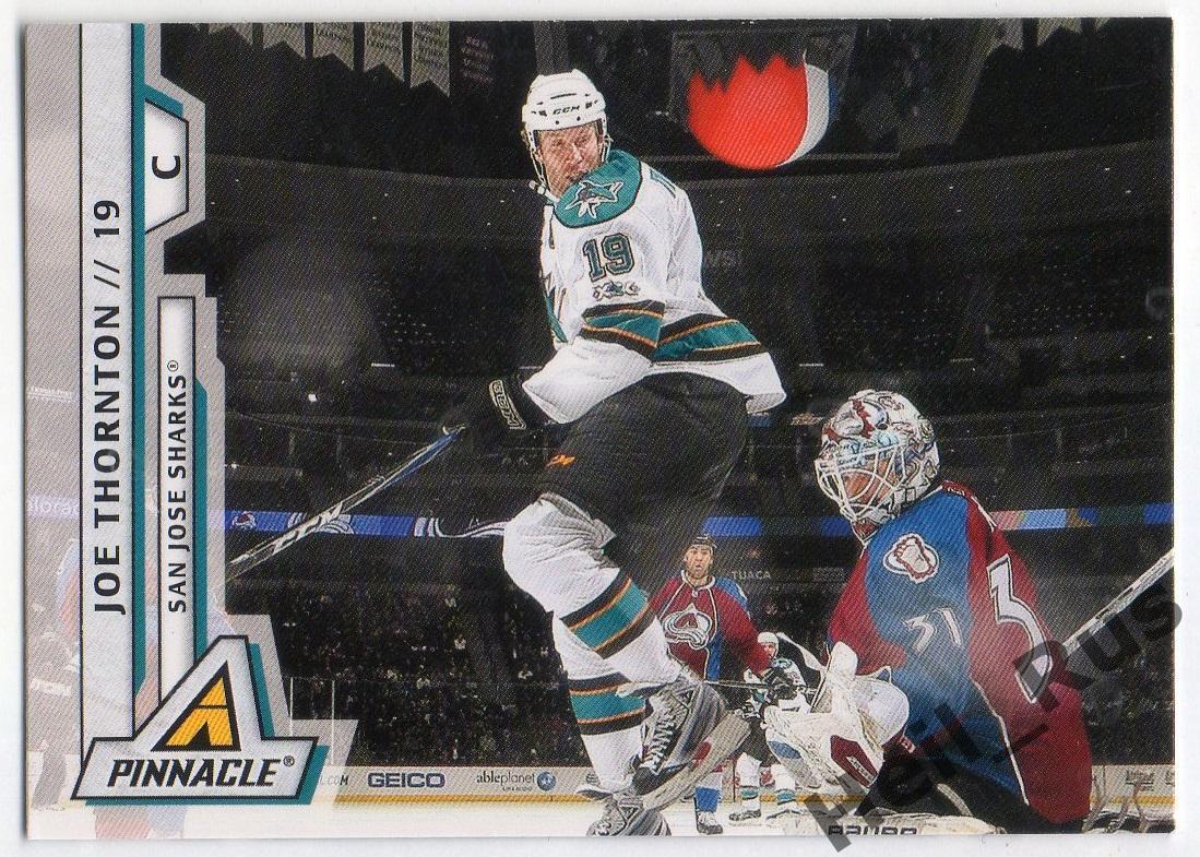 Хоккей Карточка Joe Thornton/Джо Торнтон San Jose Sharks/Сан-Хосе Шаркс НХЛ/NHL