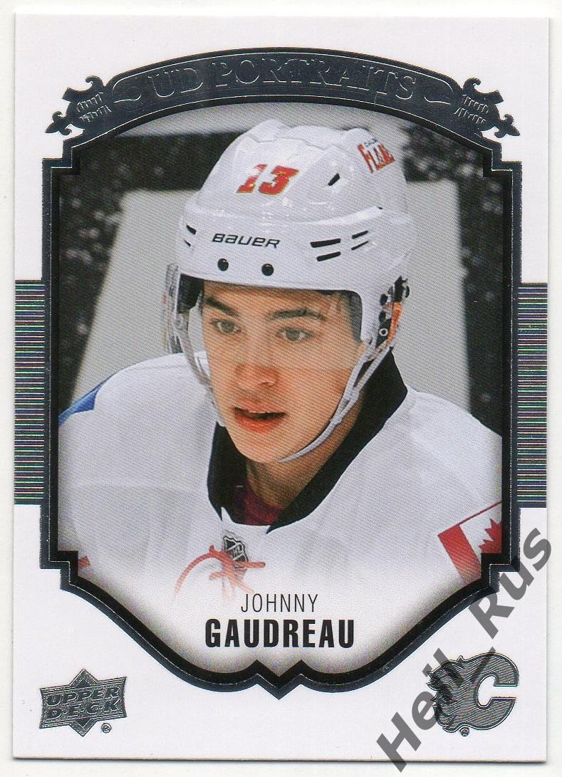 Хоккей; Карточка Johnny Gaudreau/Джонни Годро (Calgary Flames/Калгари) НХЛ/NHL
