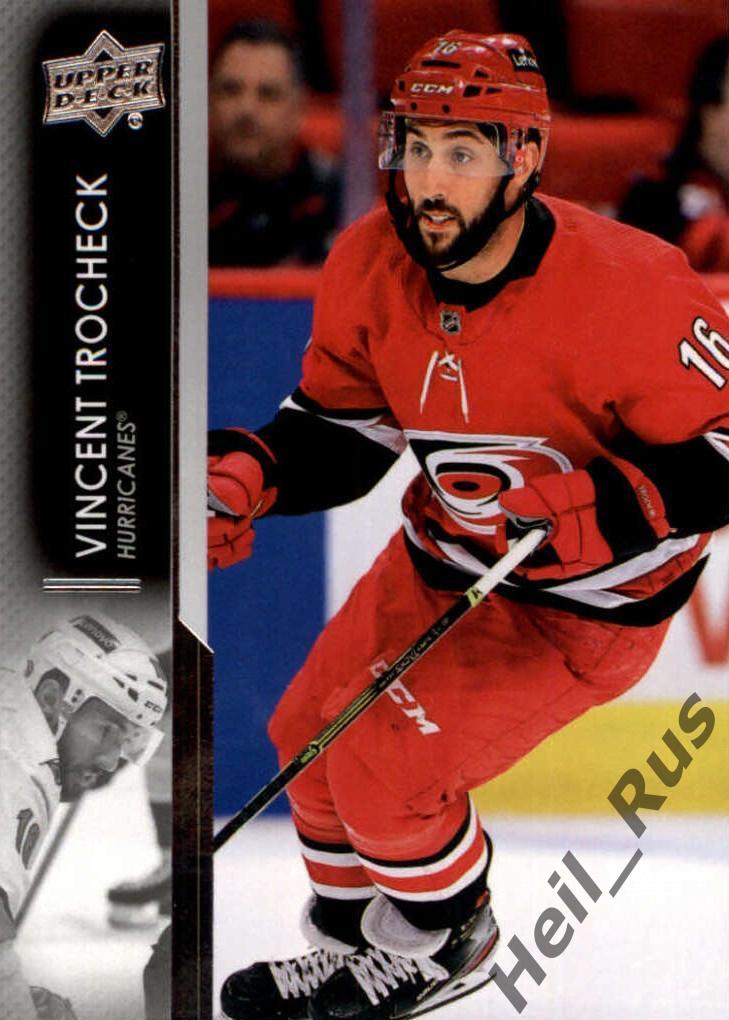 Карточка Vincent Trocheck/Винсент Трочек (Carolina Hurricanes/Каролина) НХЛ/NHL