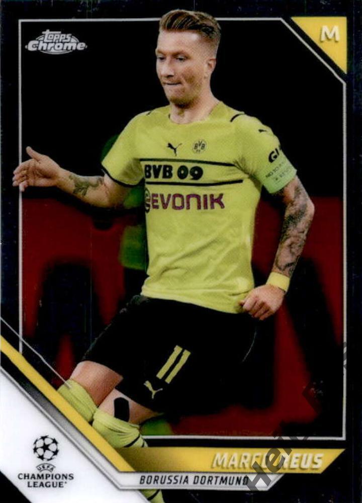 Футбол Карточка Marco Reus/Марко Ройс (Боруссия Дортмунд) Лига Чемпионов 2021-22