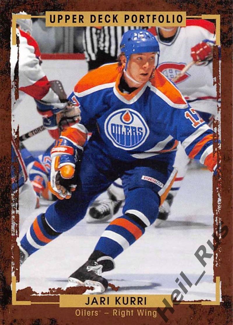Хоккей; Карточка Яри Курри (Edmonton Oilers/Эдмонтон, Йокерит Хельсинки) НХЛ/NHL