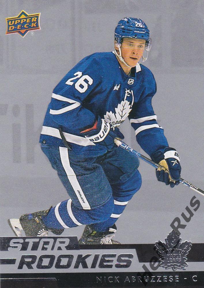Хоккей Карточка Nick Abruzzese/Ник Абруццезе Toronto Maple Leafs/Торонто НХЛ/NHL