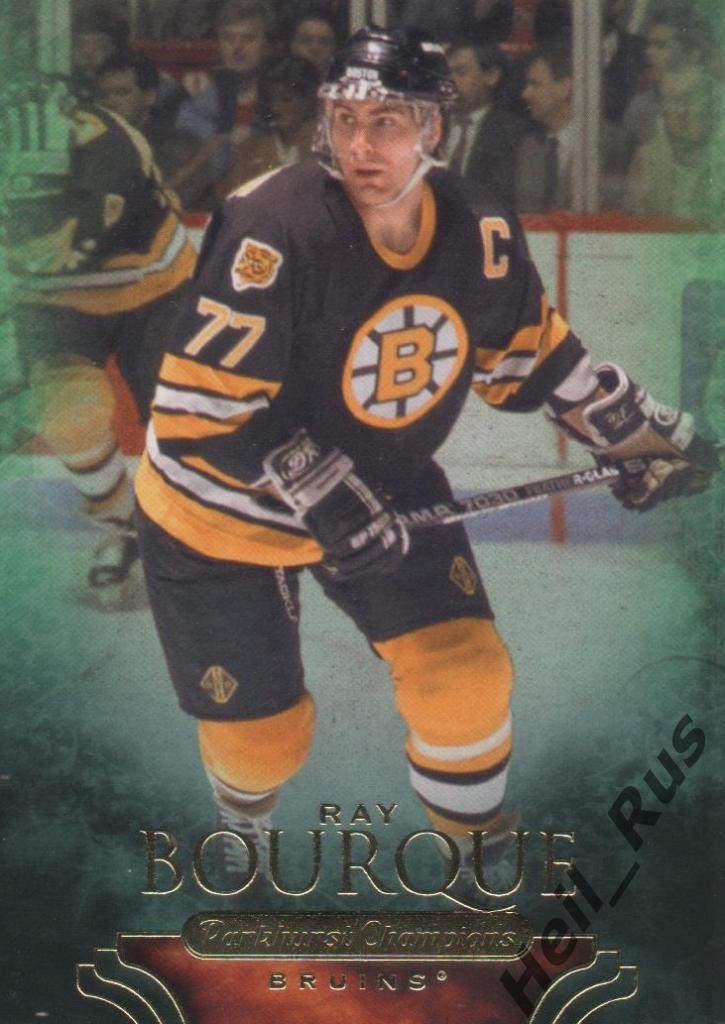 Хоккей; Карточка Ray Bourque/Рэй Бурк (Boston Bruins / Бостон Брюинз) НХЛ/NHL