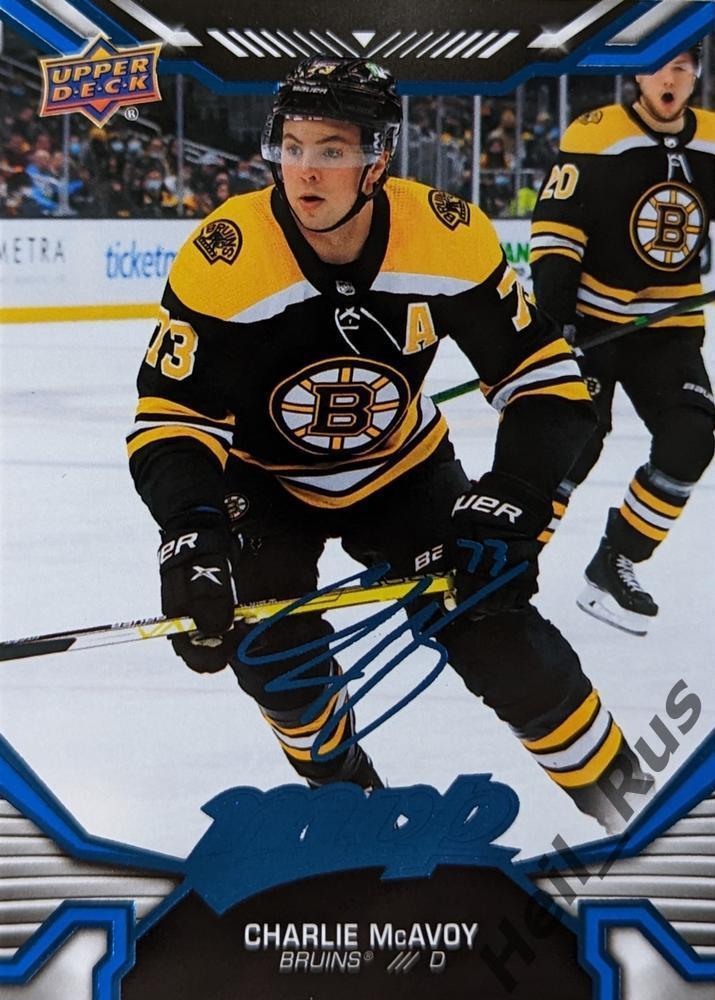 Хоккей Карточка Charlie McAvoy/Чарли Макэвой Boston Bruins/Бостон Брюинз NHL/НХЛ