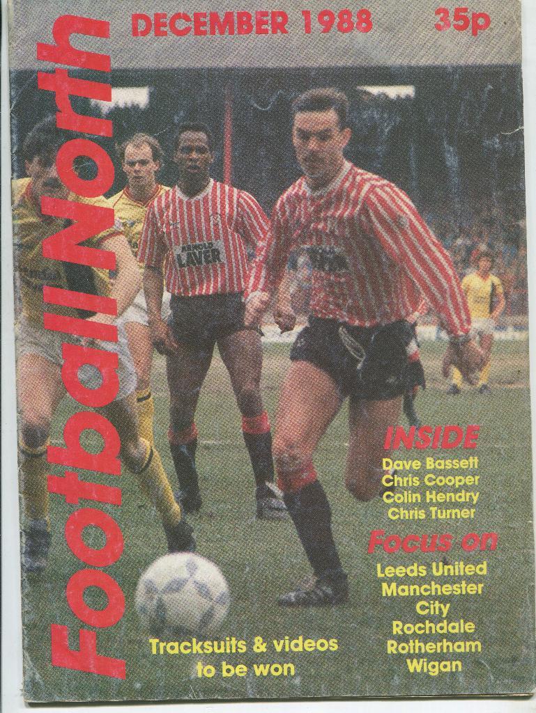 журнал Football North 1988 Манчестер Сити