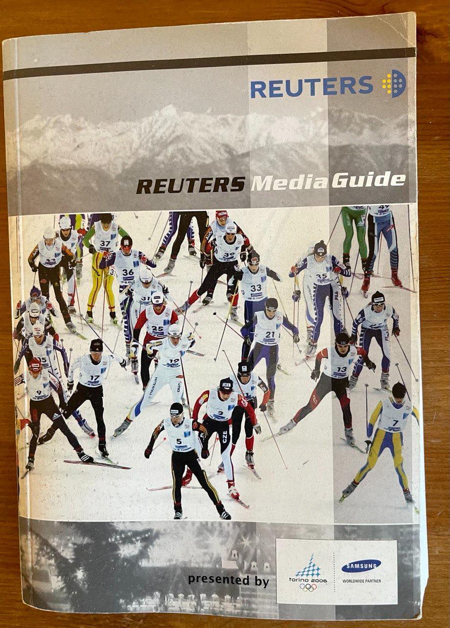 Олимпиада 2008 Турин Reuters media guide