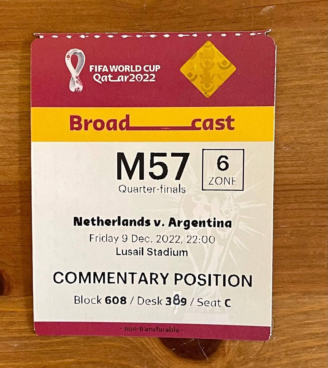 футбол Чемпионат мира Катар 2022 матч 57 Голландия - Аргентина