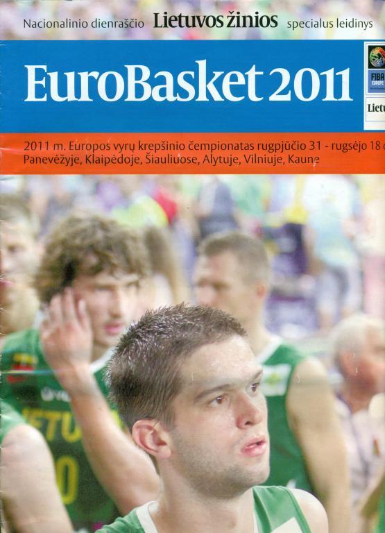 EuroBasket 2011 специальный выпуск (на литовском языке)