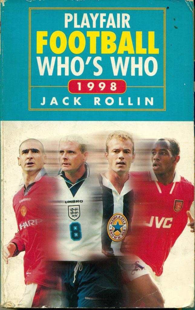 J. RollinКто есть кто. Английский футбол. 1998 г., 440 стр.