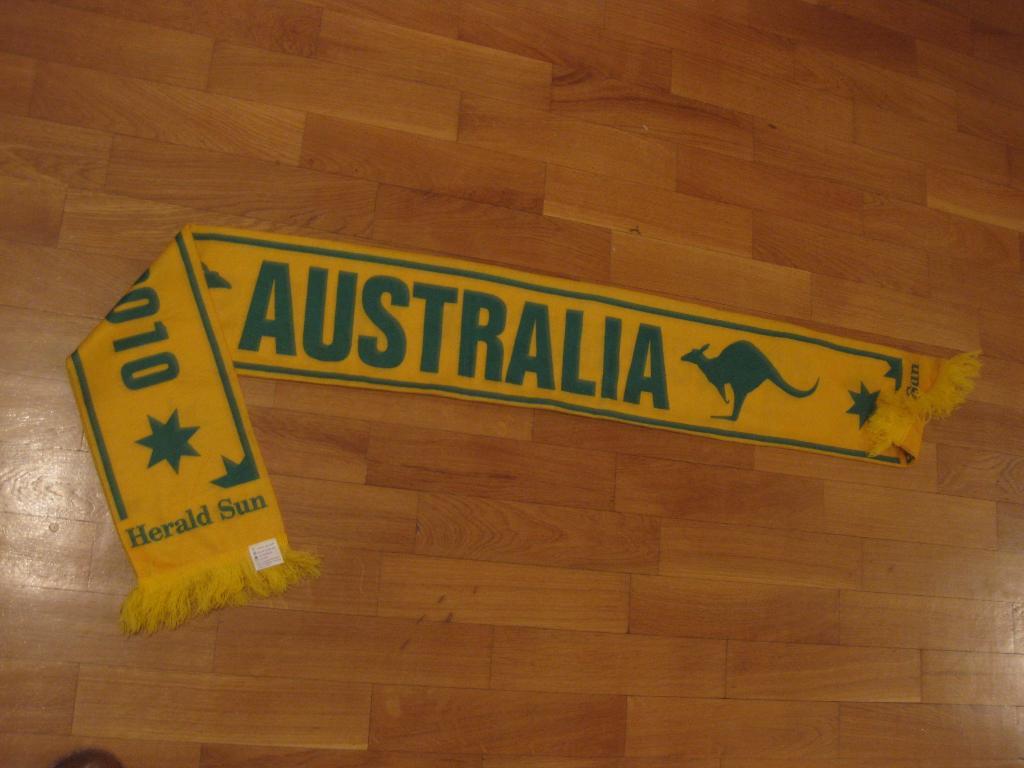 шарф - спорт - футбол - Австралия - команда - фанат