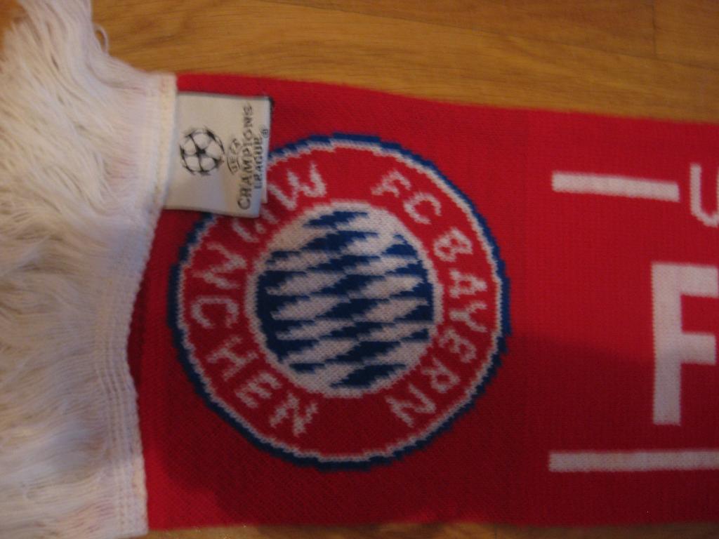 шарф - спорт - футбол - Бавария - Мюнхен - Лига Чемпионов - команда - фанат 6
