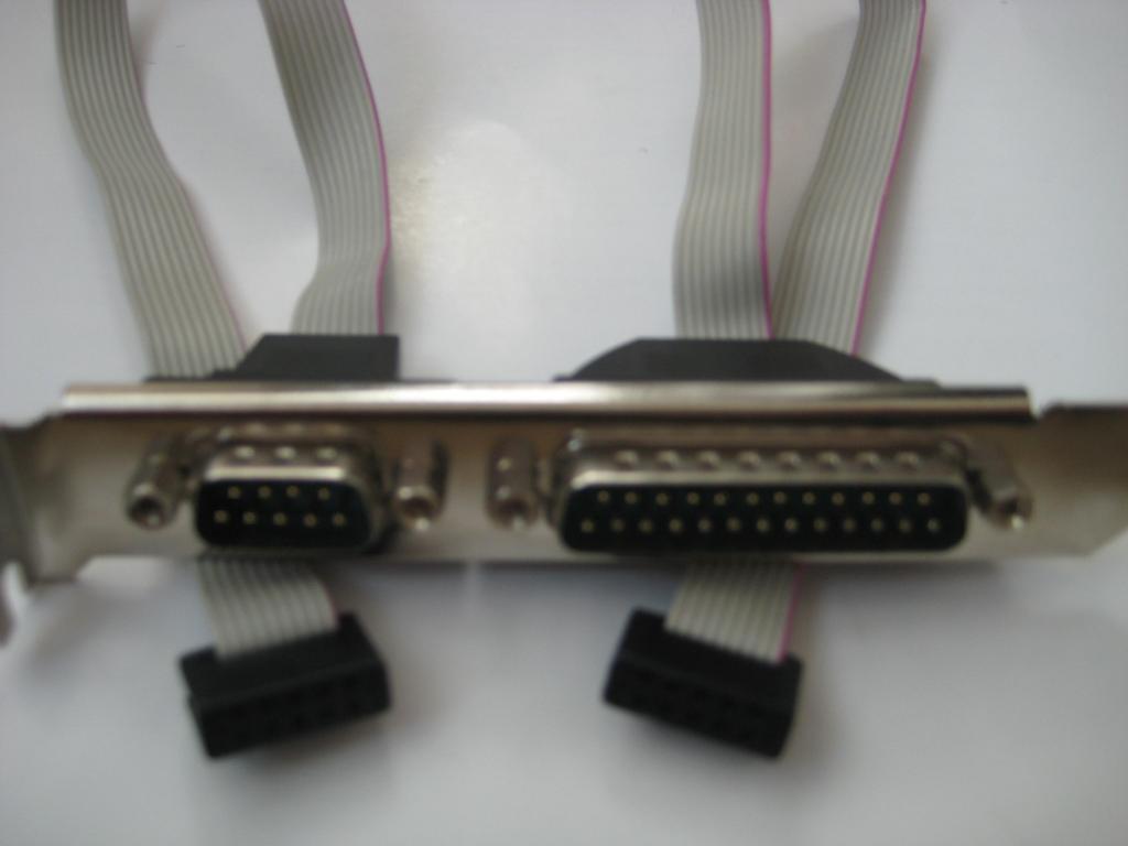РАЗЪЕМ (ПОРТ) системного блока компьютера (9-pin + 25-pin) 2