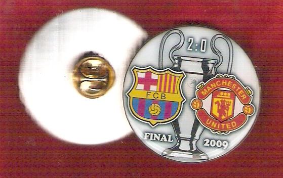 Барселона Испания-Манчестер Юнайтед Англия финал 09г тяжелый