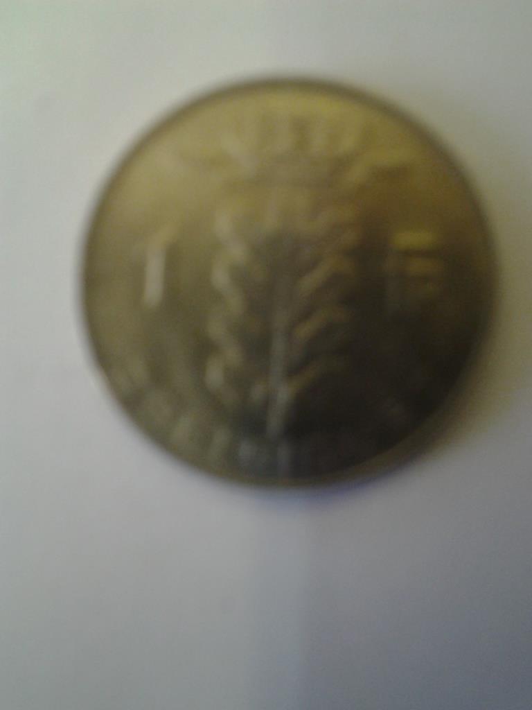 Бельгия 1 франк 1977