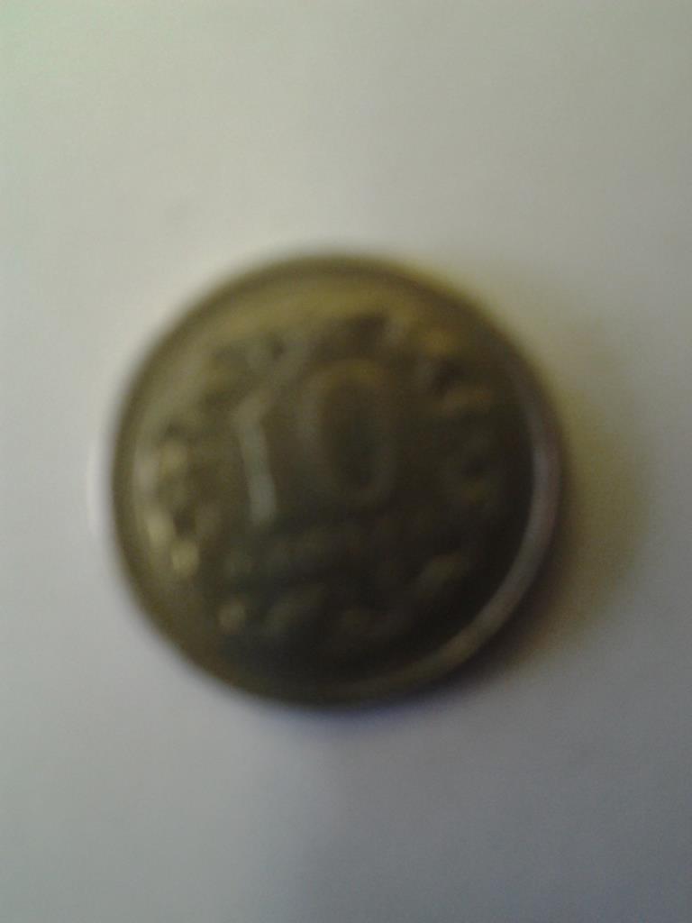 Польша 10 грошей 1990