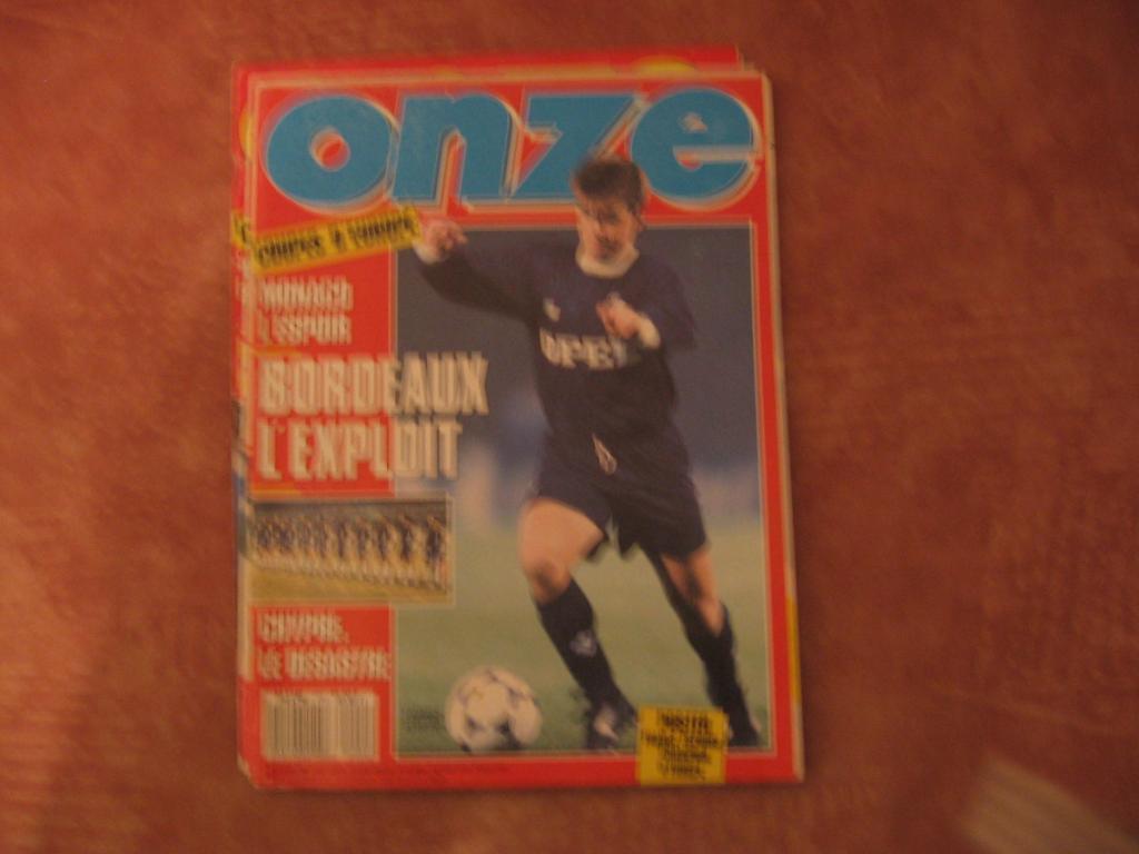 Футбольный журнал.Onze №155