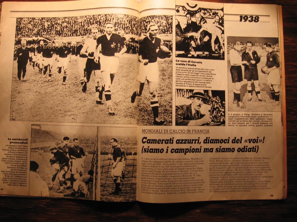 La Gazzetta dello Sport италия чемпион мира 1938 6