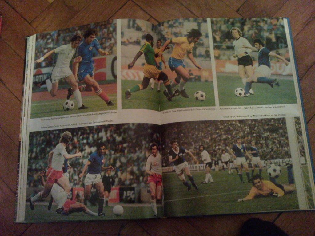 Книга Fussball чемпионаты мира 1954-74 2