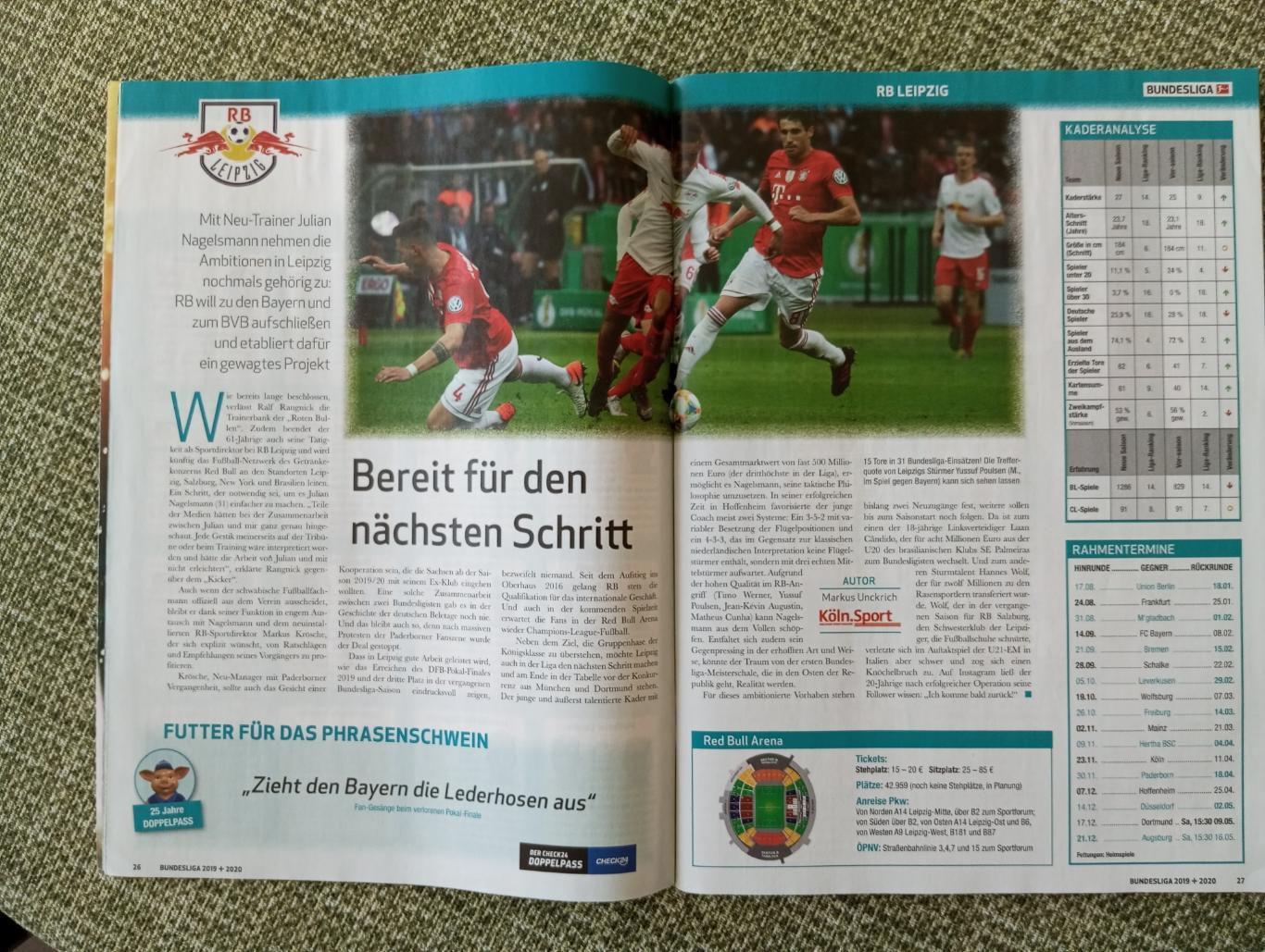 Журнал Sport1. Бундеслига 2019-2020 7